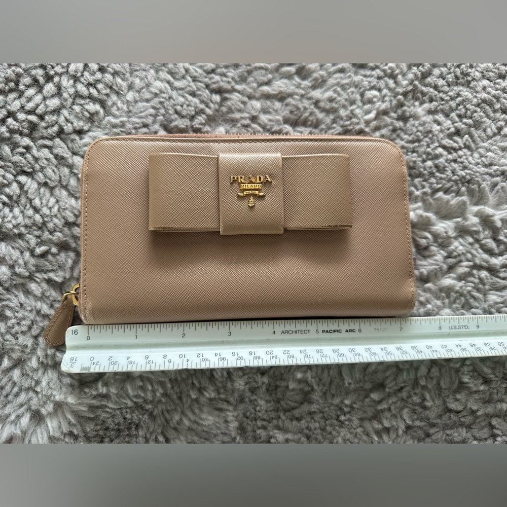 Prada Bow Long Wallet
